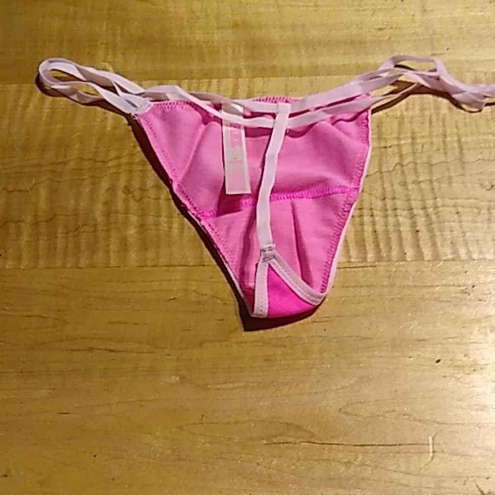 🚨3/$25🚨NIP-PINK G-STRING - Picture 2 of 2